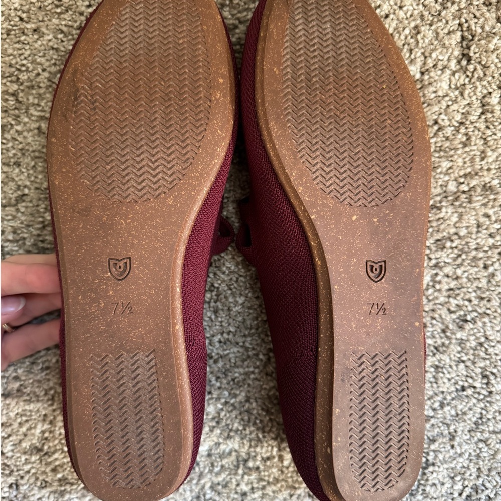 Rothy’s Double Buckle Mary Jane - cabernet - size 7.5 (eu 37.5) ♥️ - Picture 6 of 9